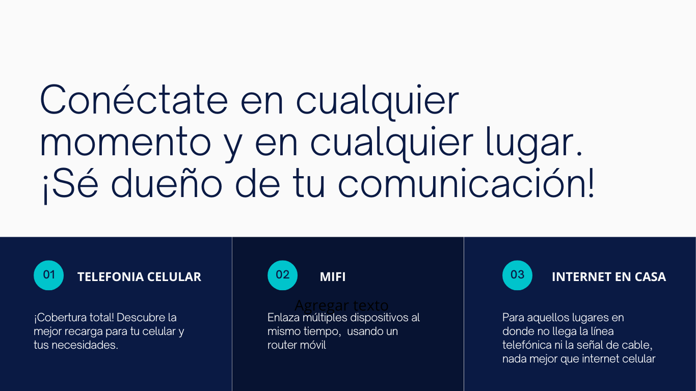Sé dueño de tu comunicación!
